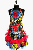 Day of the Dead Fiesta Apron